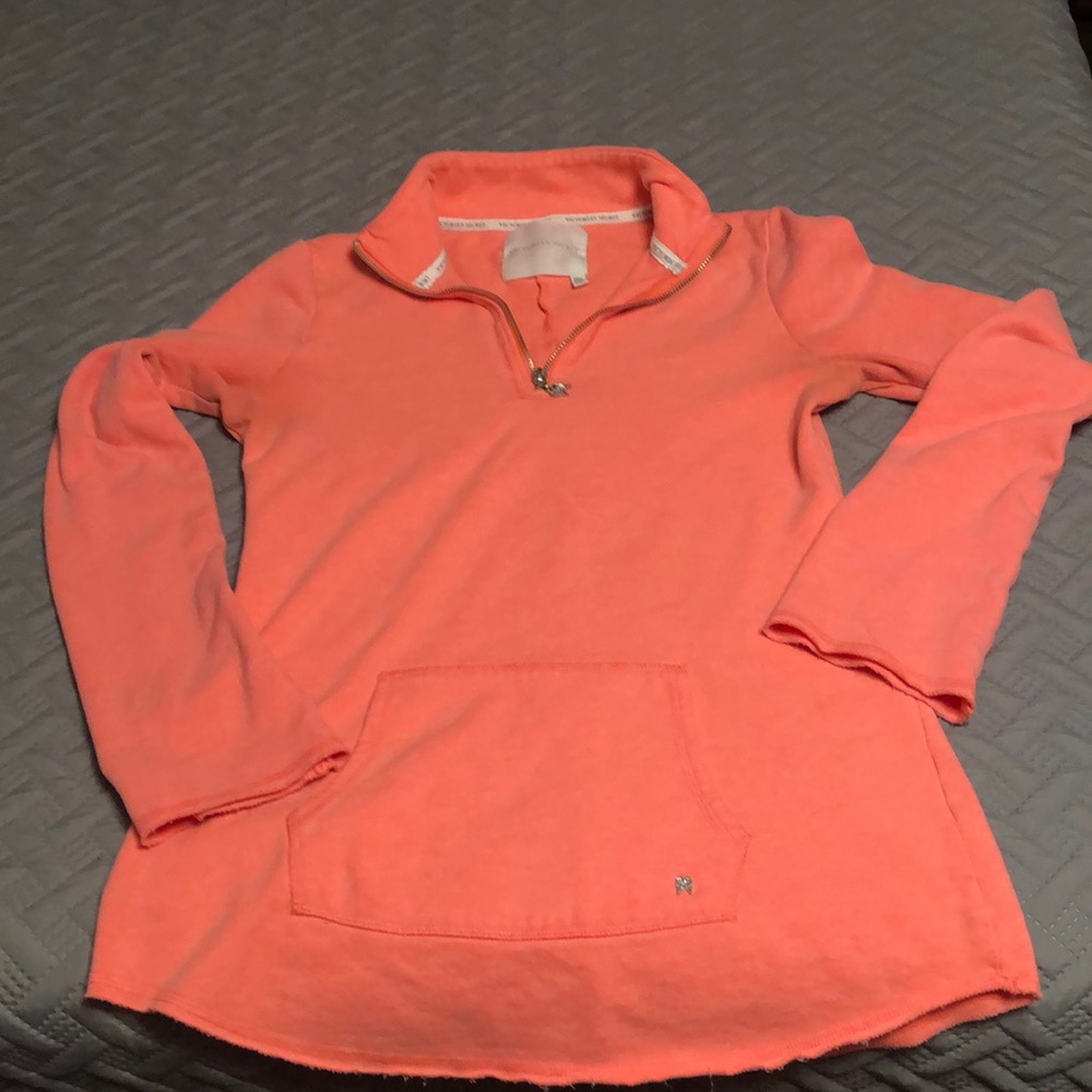 Victoria’s Secret 1/4 Zip Sweatshirt Tunic